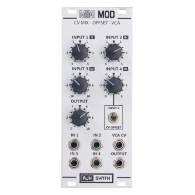 AJH SYNTH MiniMod CV Mix-Offset-VCA silver